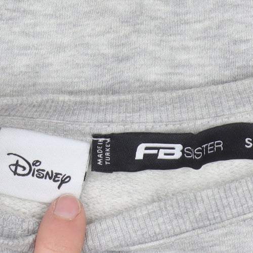 FB Sister Disney Women's Grey Daisy Duck Sweatshirt Size S