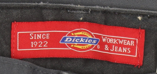 Dickies Men's Grey 32x32 Regular Fit Chino Workwear Trousers