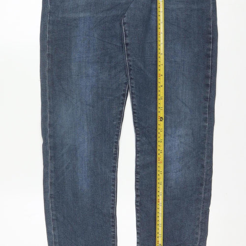 Levi's Men's Blue Denim Regular Fit Straight Jeans W32 L34