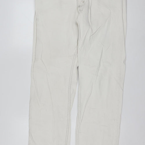 Lee Men's Ivory Regular Fit Straight Leg Jeans 36W 34L