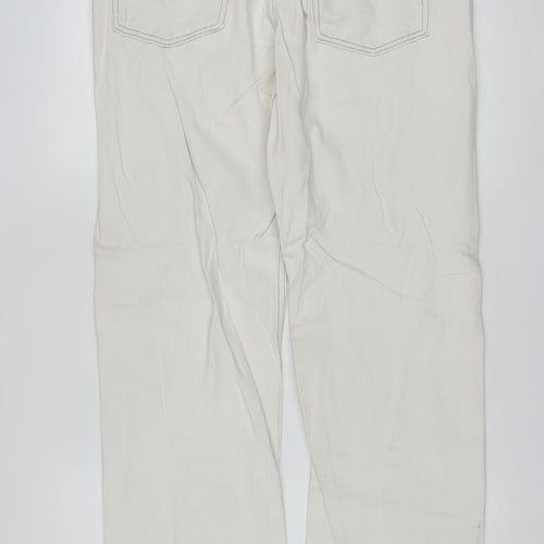 Lee Men's Ivory Regular Fit Straight Leg Jeans 36W 34L