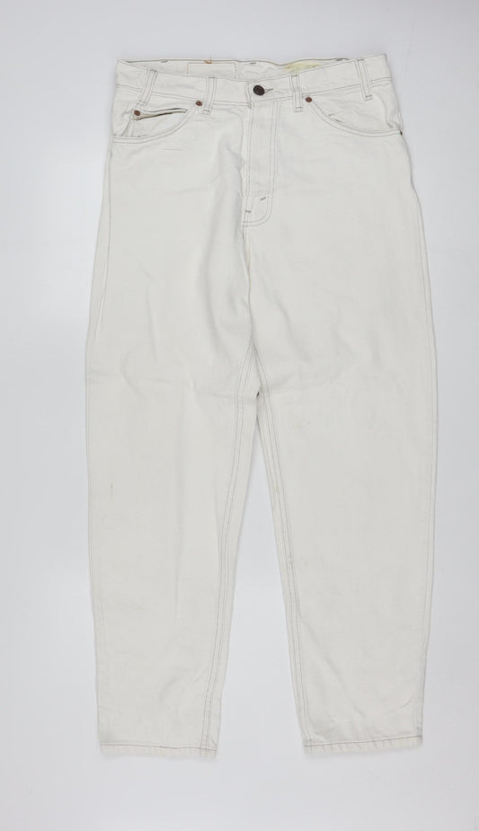 Levi's 550 Men's White Tapered Relaxed Fit Denim Jeans W32 L30
