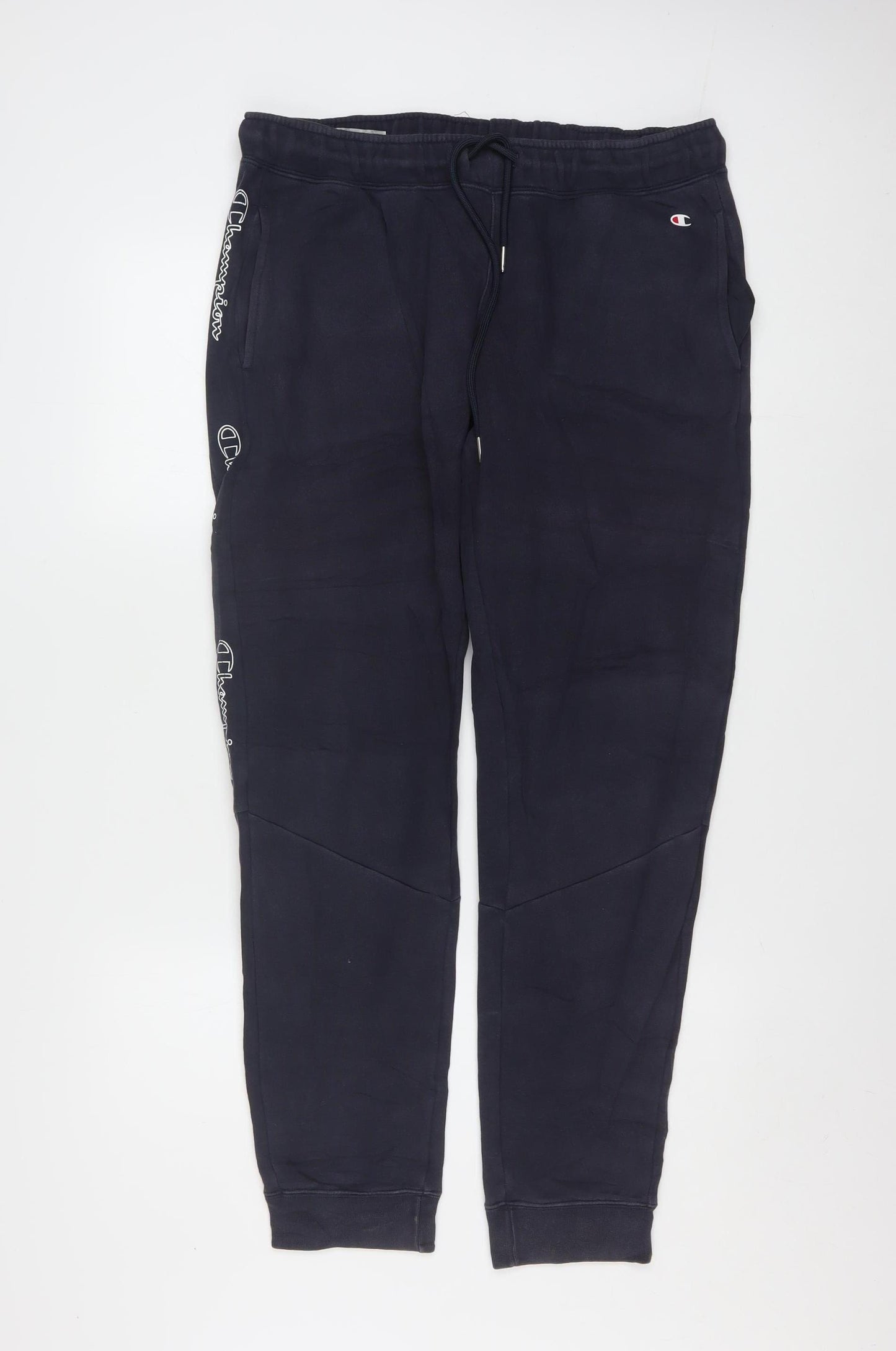 Champion Men's Black Medium Joggers Cotton Blend Activewear Trousers