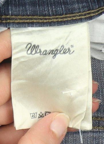 Wrangler Men's Blue Regular Fit Straight Jeans W38 L30