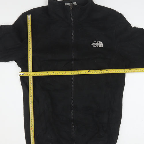 The North Face Men's Black Small Fleece Full Zip Jacket