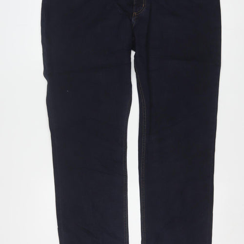 Lee Men's Blue Brooklyn Straight Jeans W40 L34