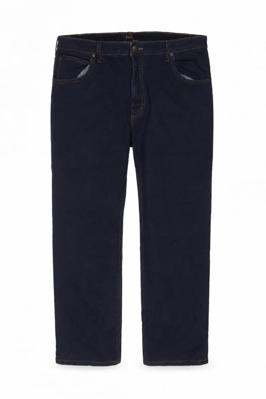 Lee Men's Blue Brooklyn Straight Jeans W40 L34