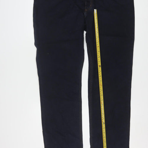 Lee Men's Blue Brooklyn Straight Jeans W40 L34