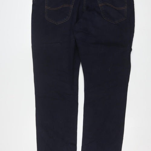 Lee Men's Blue Brooklyn Straight Jeans W40 L34