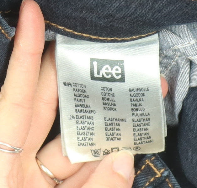 Lee Men's Blue Brooklyn Straight Jeans W40 L34