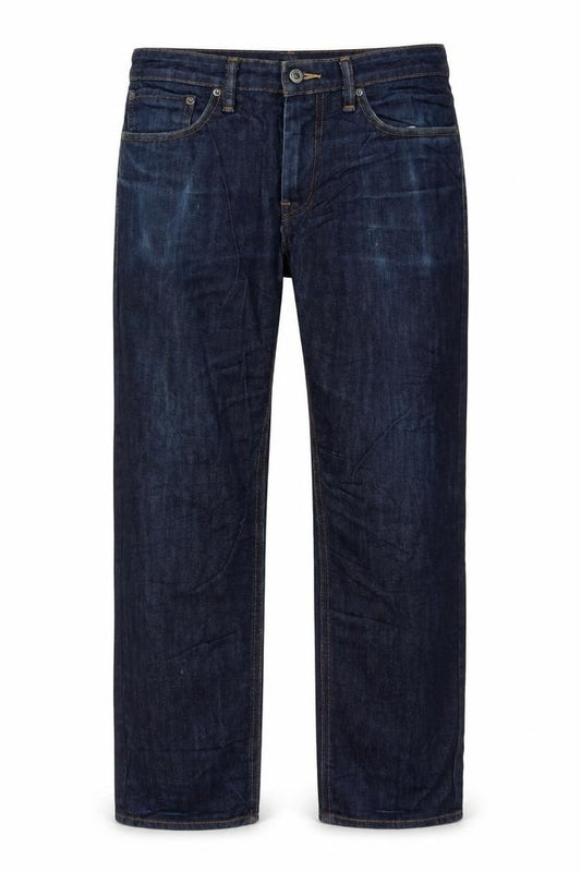 Levi's Men's Blue 34W 30L Straight Fit Denim Jeans