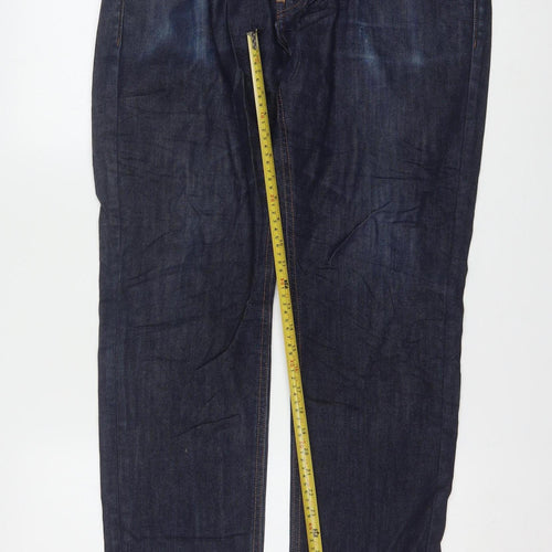 Levi's Men's Blue 34W 30L Straight Fit Denim Jeans