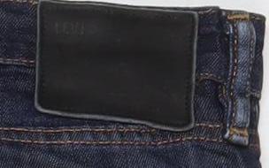 Levi's Men's Blue 34W 30L Straight Fit Denim Jeans