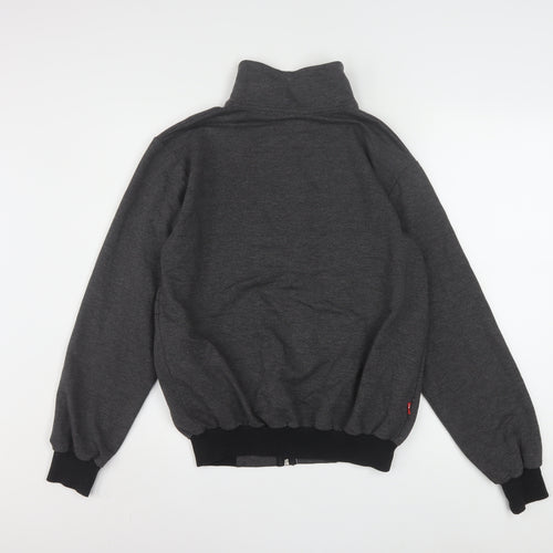 Puma Womens Grey M Track Jacket Full Zip Lightweight Sportswear