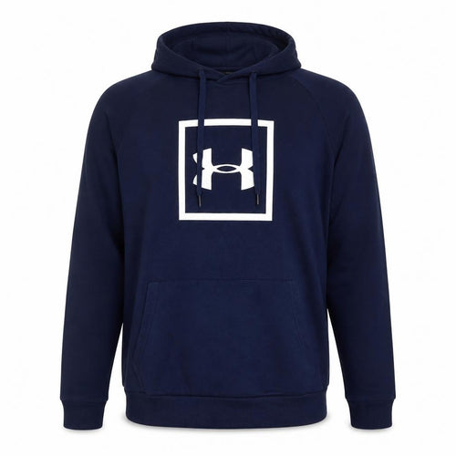 Under Armour Men's Blue XL Pullover Hoodie Logo Sportswear