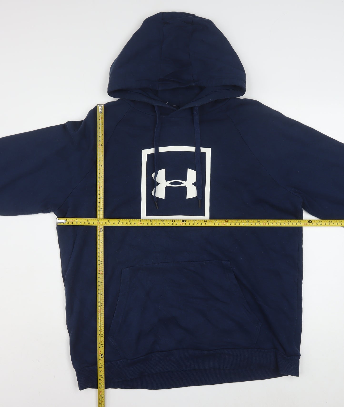 Under Armour Men's Blue XL Pullover Hoodie Logo Sportswear