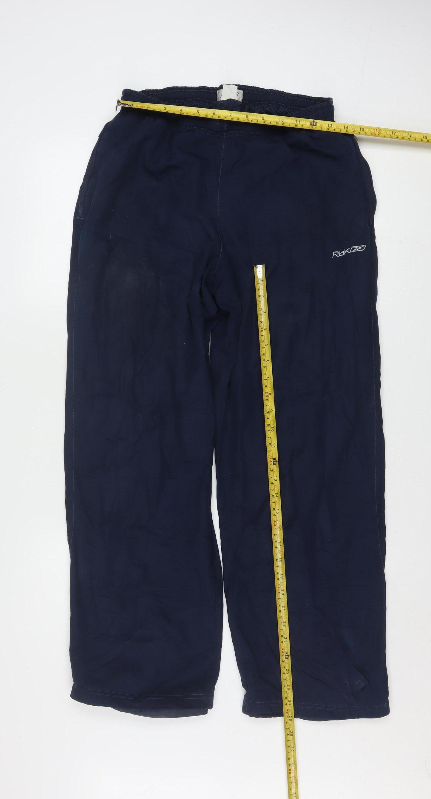 Reebok Men Blue M Track Pants Regular Fit Lightweight Activewear