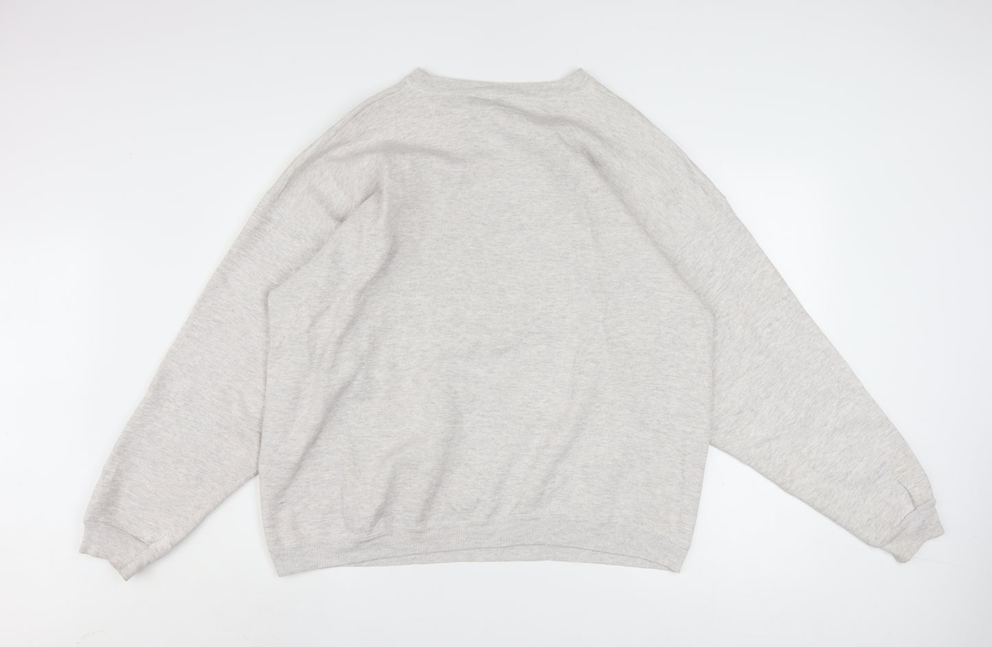 Hanes Women’s Grey Minnie Mouse Pullover Sweatshirt XL
