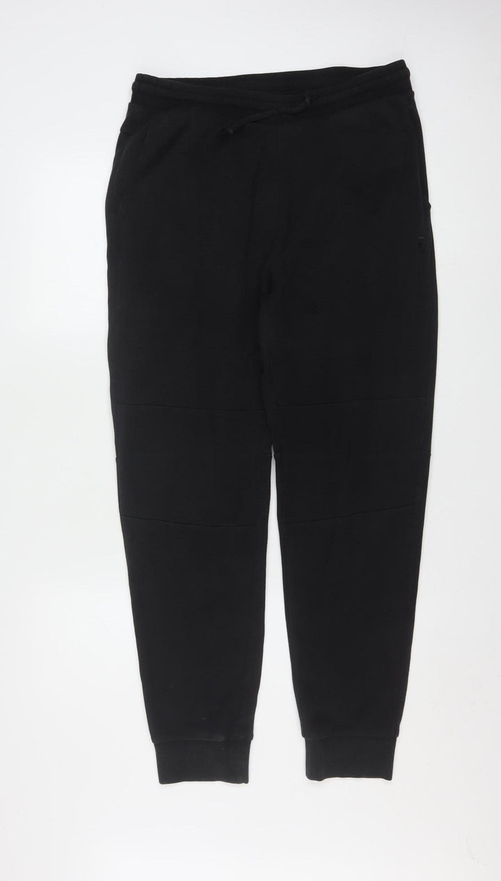 Fila Men's Black Jogger Trousers M Comfortable Activewear