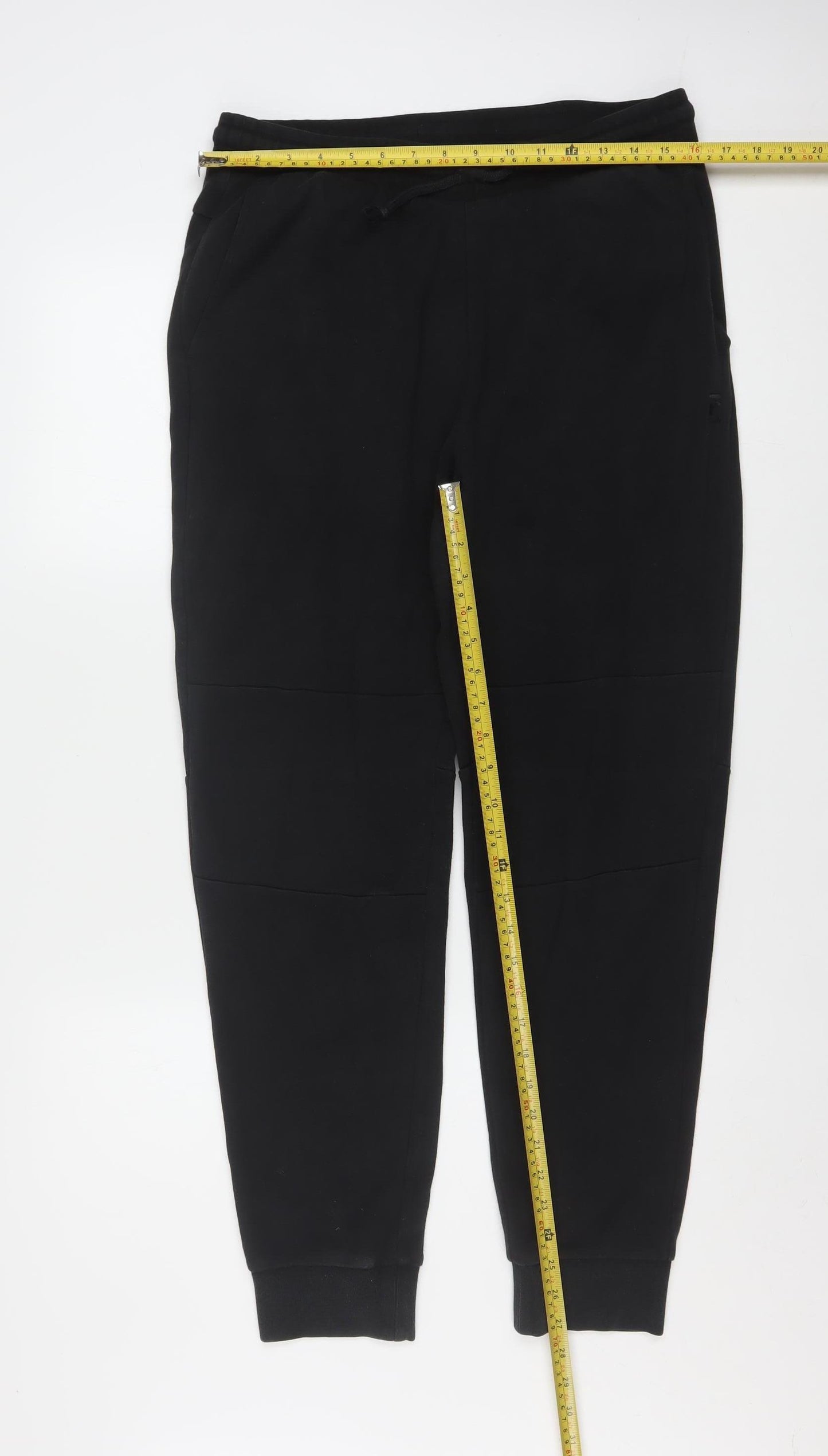 Fila Men's Black Jogger Trousers M Comfortable Activewear