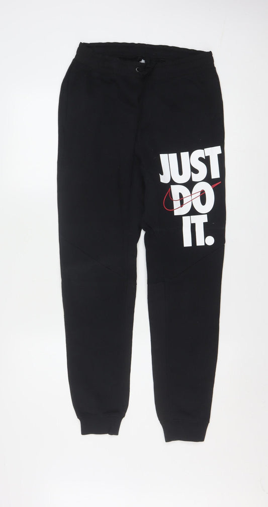 Nike Men's Black XS Just Do It Jogger Sweatpants