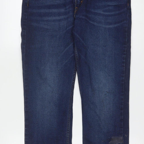 Levi’s 511 Men’s Blue Straight Jeans 34W 34L Stretch Denim