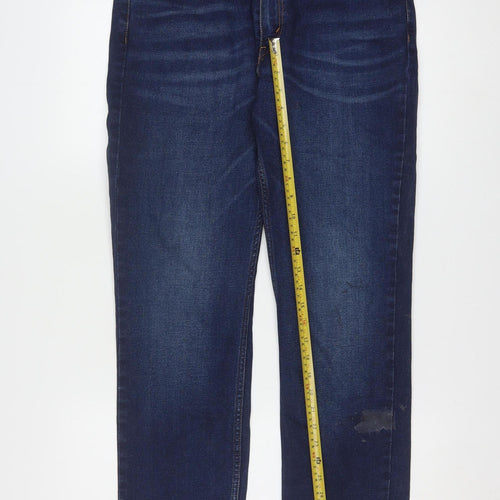 Levi’s 511 Men’s Blue Straight Jeans 34W 34L Stretch Denim