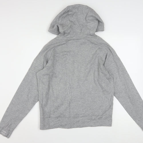 Hugo Boss Men's Grey Pullover Hoodie Small Regular Fit