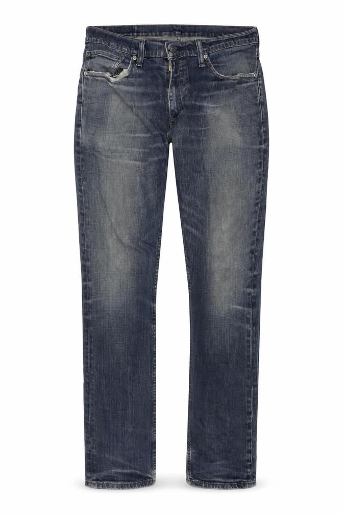 Levi's Men's Blue Straight Leg Jeans W36 L34 Denim Stretch