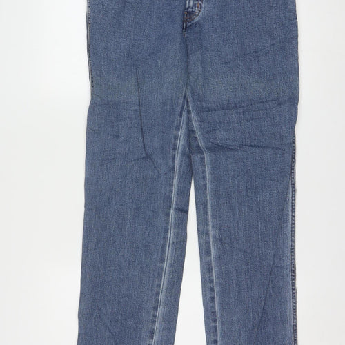 Wrangler Mens Blue Regular Fit Straight Leg Denim Jeans W32 L32