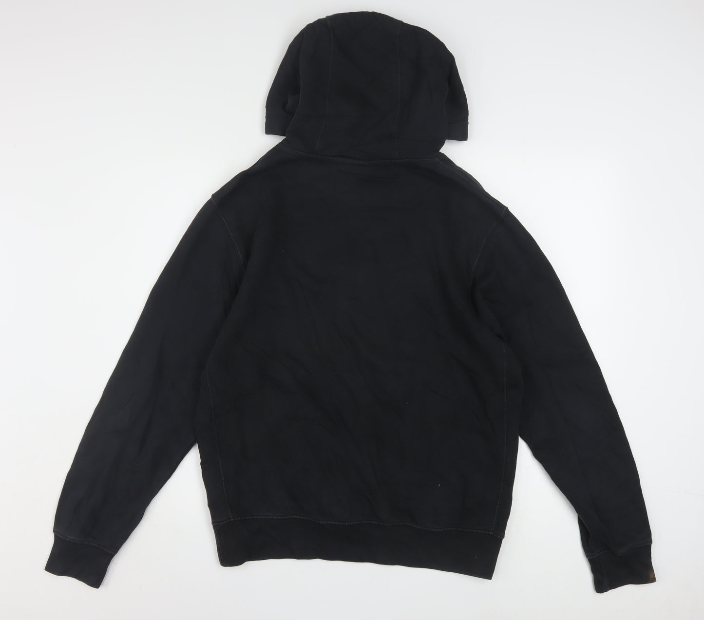 Nike Men's Black Pullover Hoodie Small Graphic Swoosh Sports Style