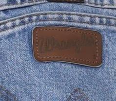 Wrangler Men's Blue 40x30 Regular Fit Straight Denim Jeans