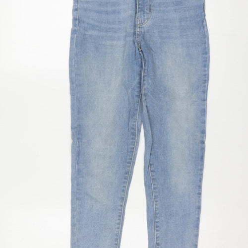 Levi's Women's Blue Mile High Super Skinny Jeans Size 25 High Rise