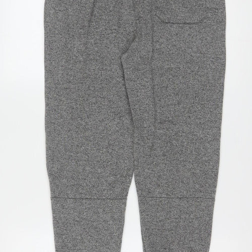 CARBON Men's Grey Jogger Trousers Size S Comfortable Activewear