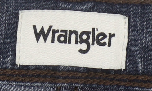 Wrangler Men's Blue Straight Leg Denim Jeans W35 L32 Texas