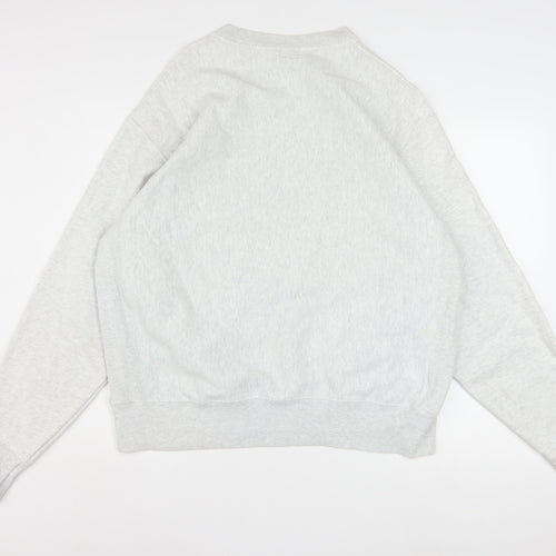 Champion Princeton Grey Reverse Weave Womens Large Sweatshirt