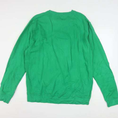 Star Wars Men’s Green Darth Vader Christmas Sweatshirt L