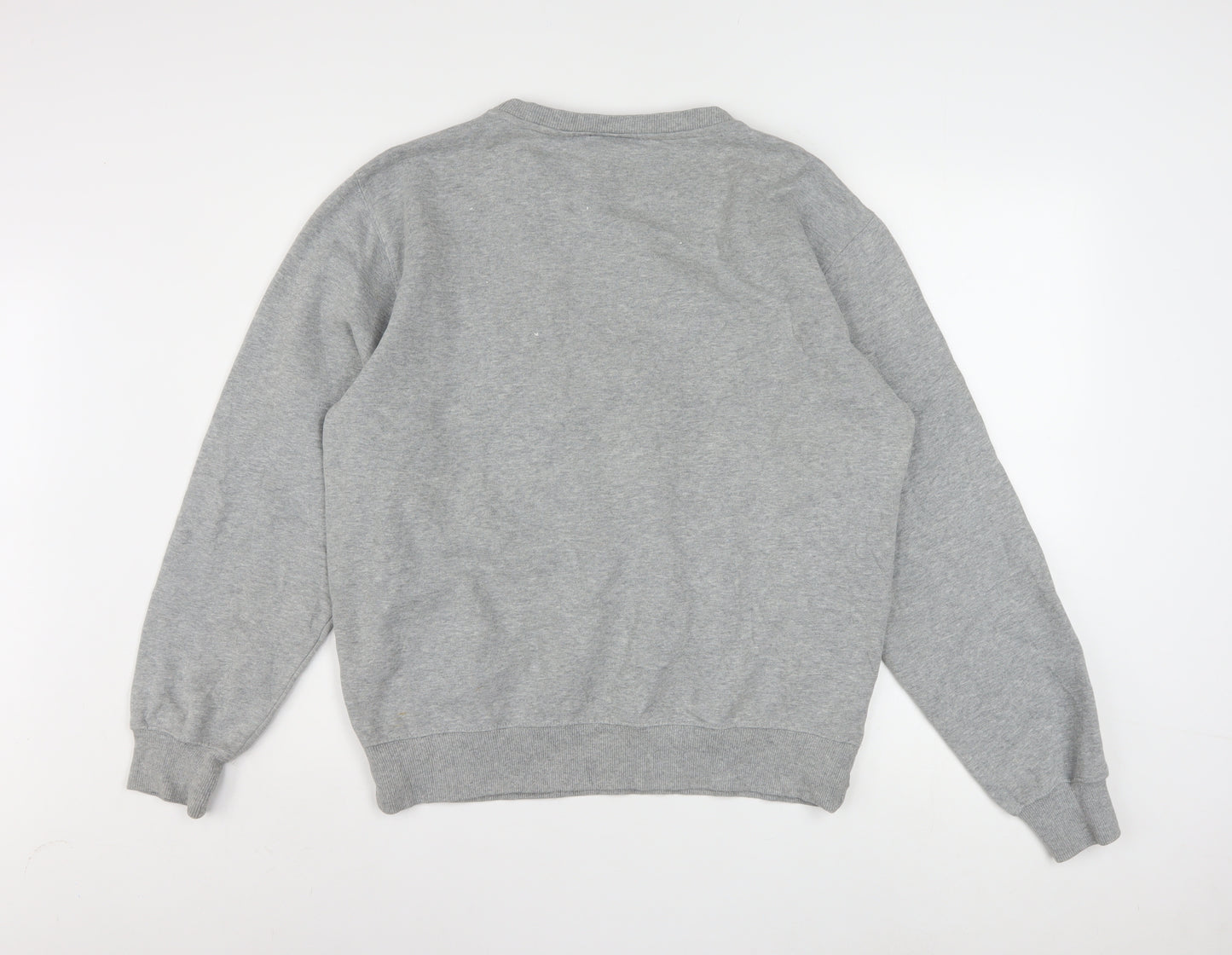 Ellesse Womens Grey Logo Crew Neck Sweatshirt UK 14
