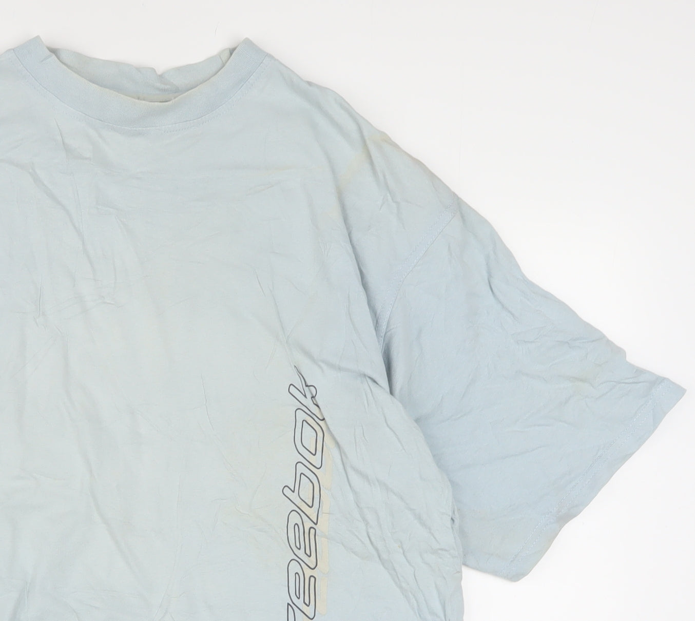 Reebok Men's Blue XL Crew Neck Sports T-Shirt