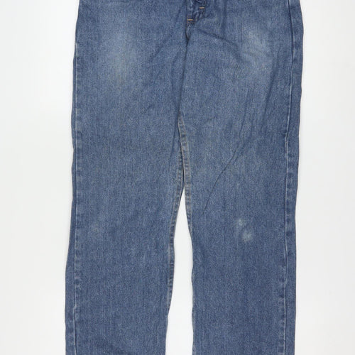 Wrangler Men's Blue Regular Fit Straight Denim Jeans 30x30