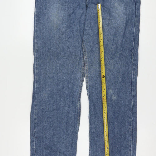 Wrangler Men's Blue Regular Fit Straight Denim Jeans 30x30