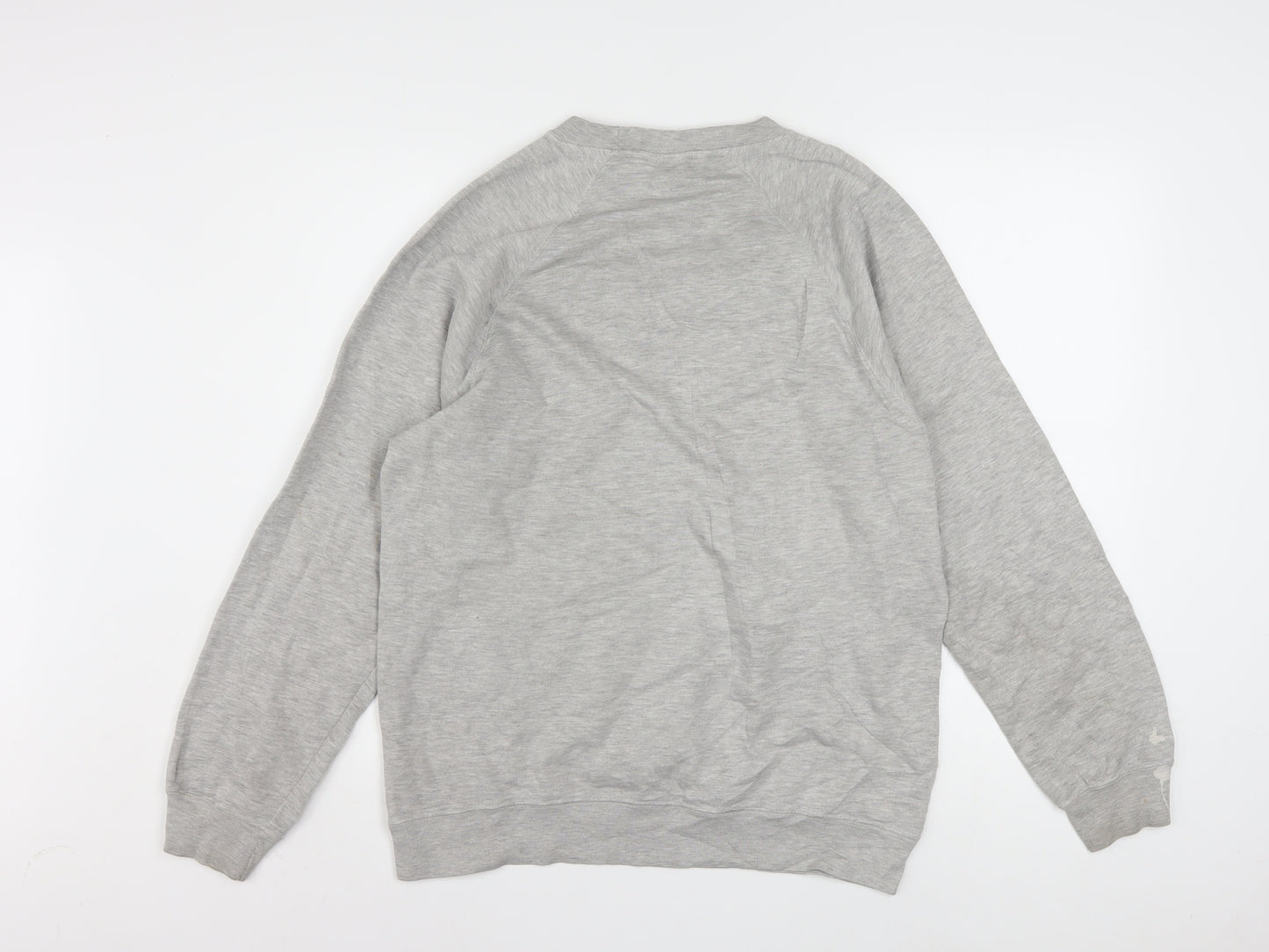 Levi's Men's Grey Regular Fit Crew Neck Pullover Sweatshirt Size L
