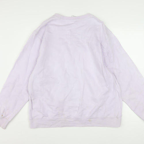 Nike Women’s Lilac Crew Neck Pullover Sweatshirt Size L