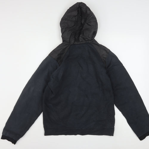 Nike Mens Black Full Zip Hoodie Small Fleece Sportswear