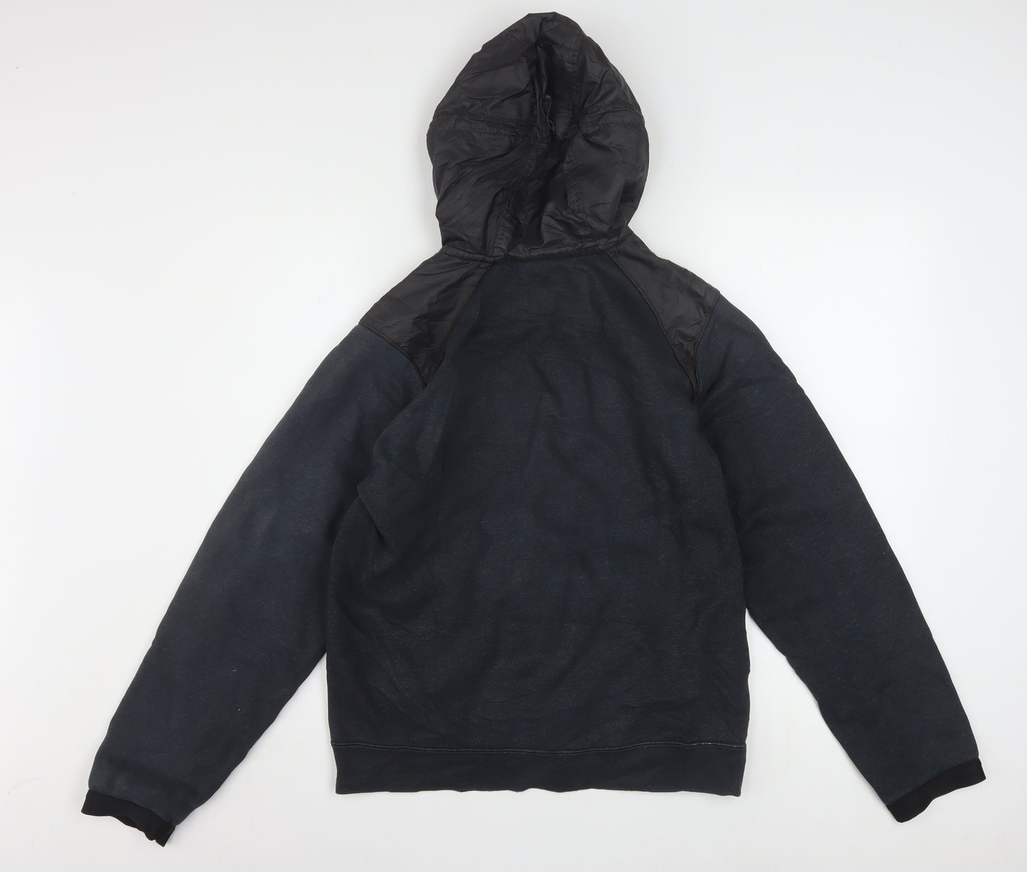 Nike Mens Black Full Zip Hoodie Small Fleece Sportswear