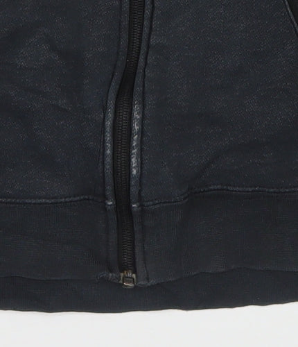 Nike Mens Black Full Zip Hoodie Small Fleece Sportswear