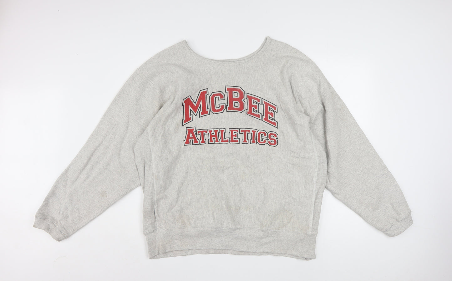 Eagle Men's Grey XL Pullover Crew Neck Heavyweight College Sweatshirt