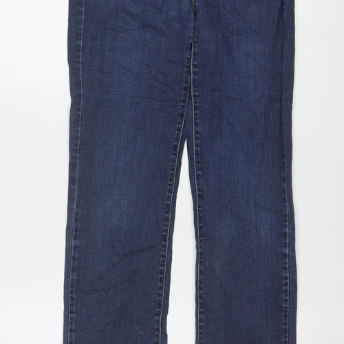 Levi's Women's Blue Straight Fit Denim Jeans Size 12 W28 L34