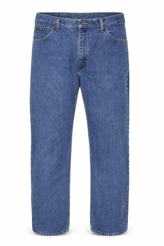 Lee Men's Blue Regular Fit Straight Leg Jeans 42x30 Denim