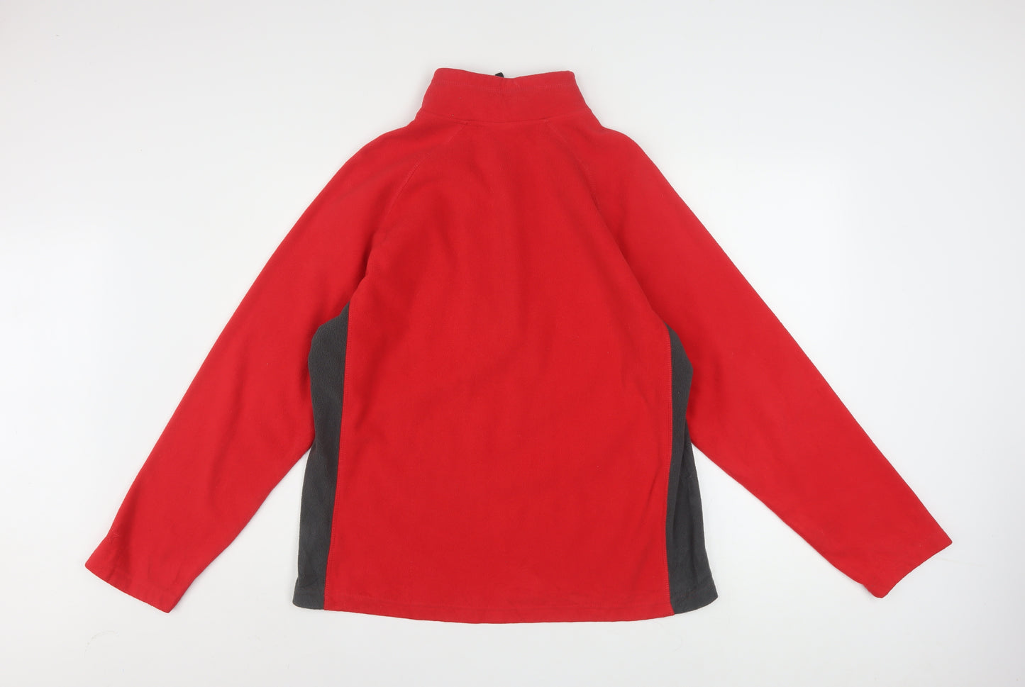 Starter Men's Red 1/2 Zip Fleece Sweatshirt Size M